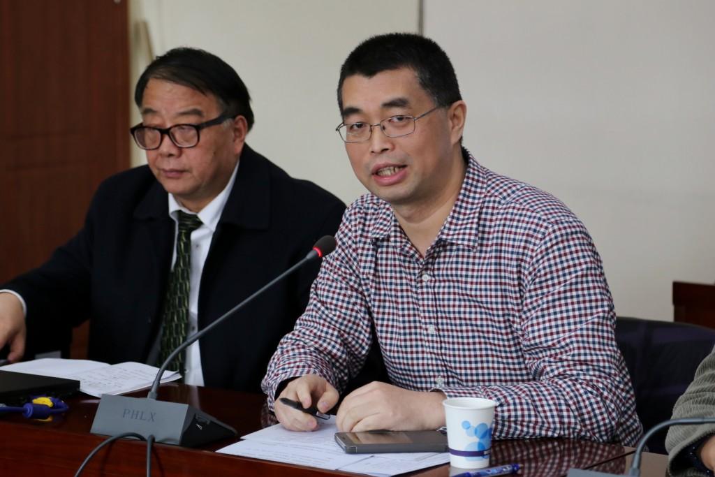 中国社会科学院院科研局期刊处处长刘普发言